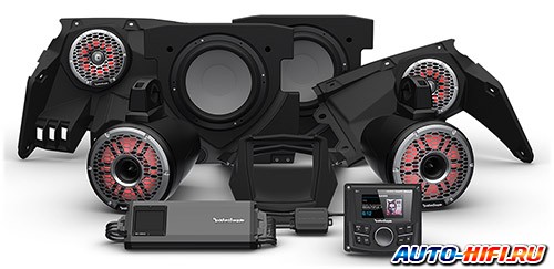 Комплект акустики с медиаресивером и усилителем Rockford Fosgate X317-STG6